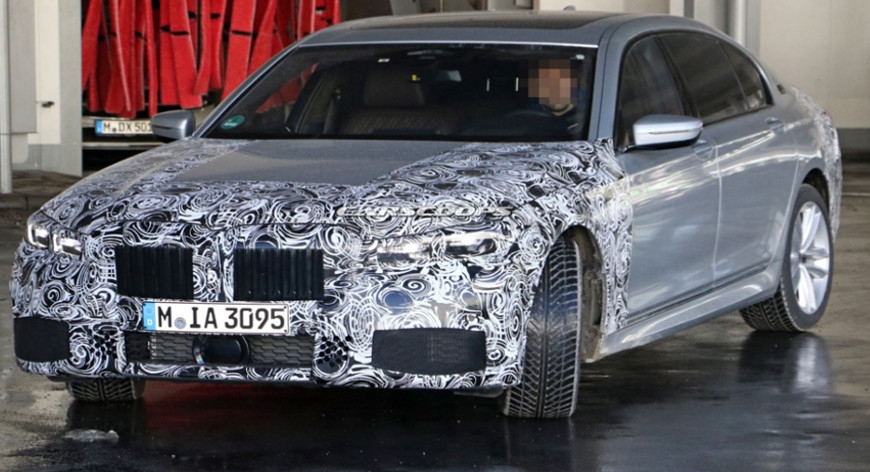 بالصور: لقطات تجسسية تكشف عن BMW الفئة السابعة موديل 2020