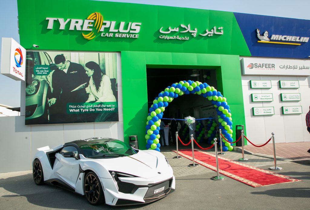 تاير پلاس تفتتح مركزها رقم 28 في دولة الإمارات العربية المتحدة