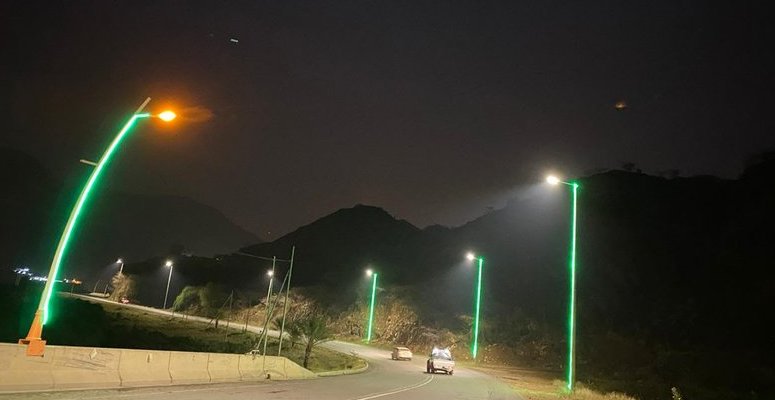تركيب 150 كشاف «LED» بشوارع محافظة الداير