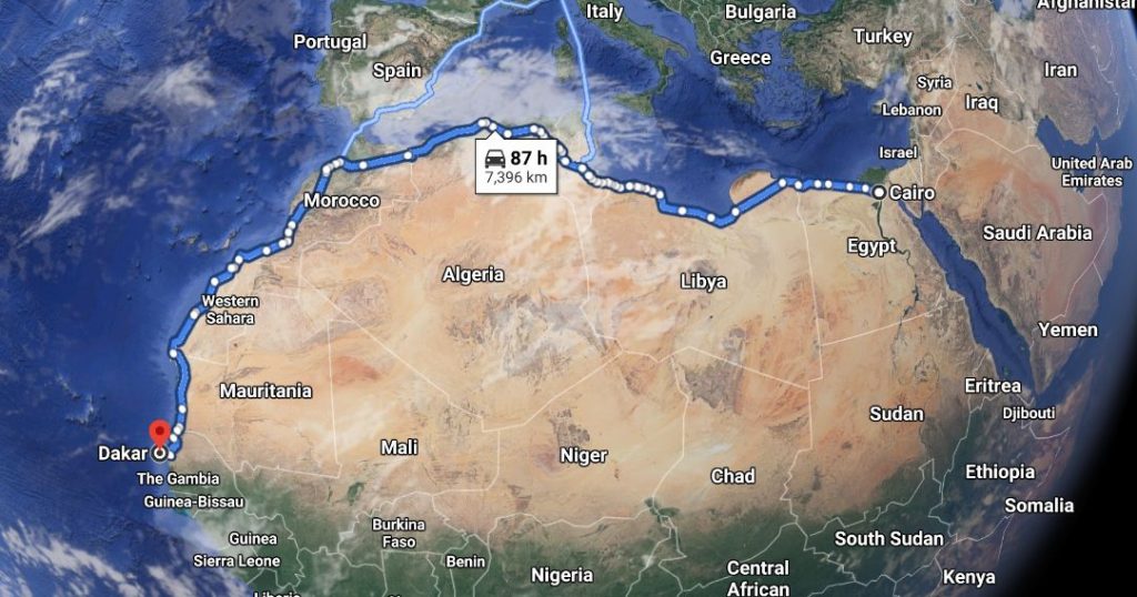 تعرف على الطريق السريع الأطول في شمال غرب أفريقيا