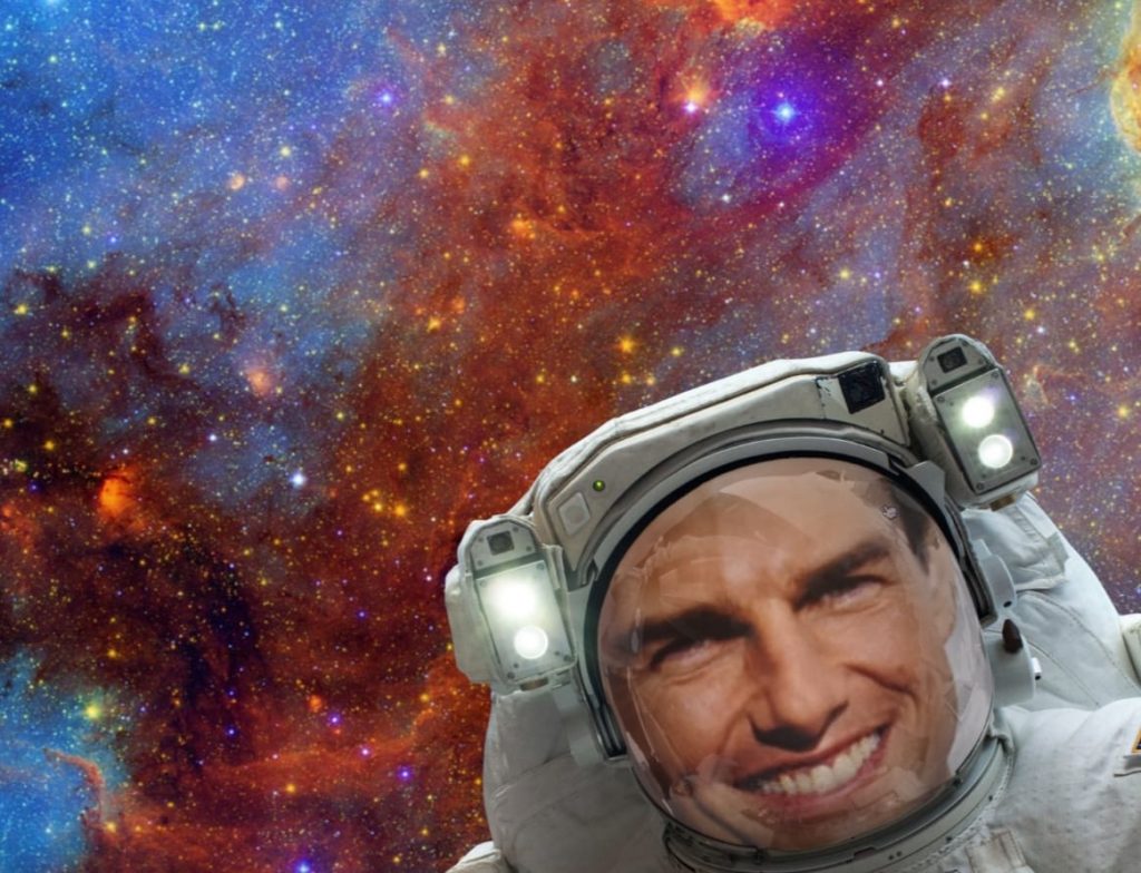 توم كروز يغزو الفضاء بالتعاون مع ايلون ماسك ووكالة ناسا الأمريكيه 