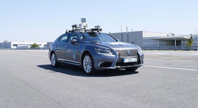 تويوتا تختبر سيارة لكزس LS ذاتية القيادة على الطرق العامة في بلجيكا