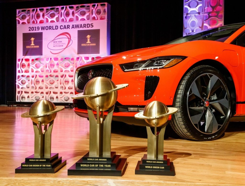 جاكوار I-PACE تفوز بثلاثية جوائز سيارة العام العالمية 2019