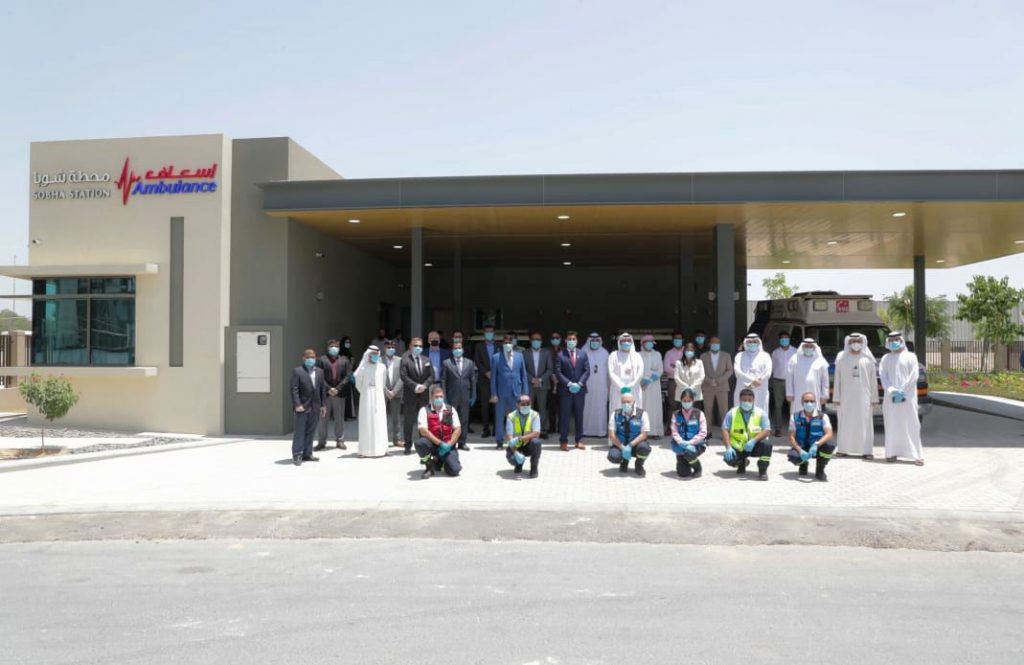 دبي تبدأ بنشر محطات سيارات الاسعاف