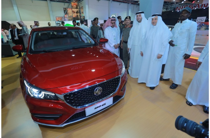 سيارات MG الأكثر فوزا بجوائز المعرض السعودي الدولي للسيارات 2018