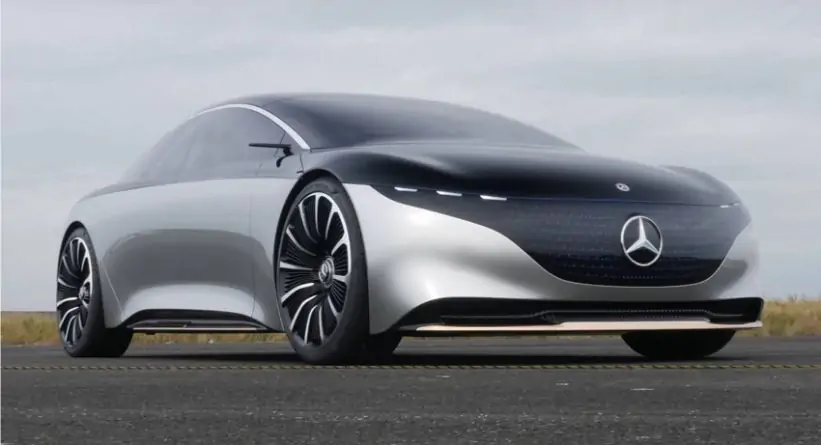 سيارة مرسيدس بنز Vision EQS الاختبارية تبدو وكأنها خطوة نحو مستقبل S-Class
