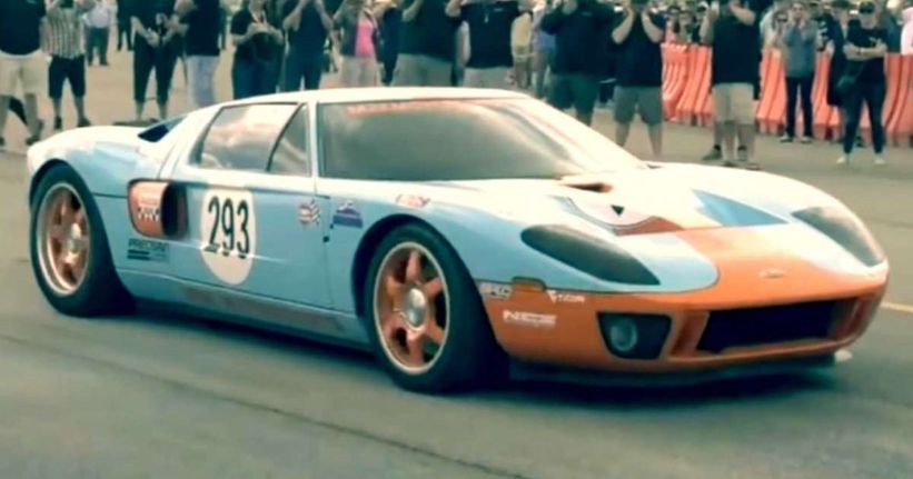 شاهد سيارة فورد GT تصنع التاريخ وتصل لسرعة خارقة
