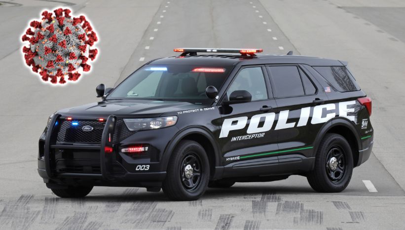شاهد كيف تقضي سيارة الشرطة فورد إنترسيبتور 2020 على فايروس كورونا