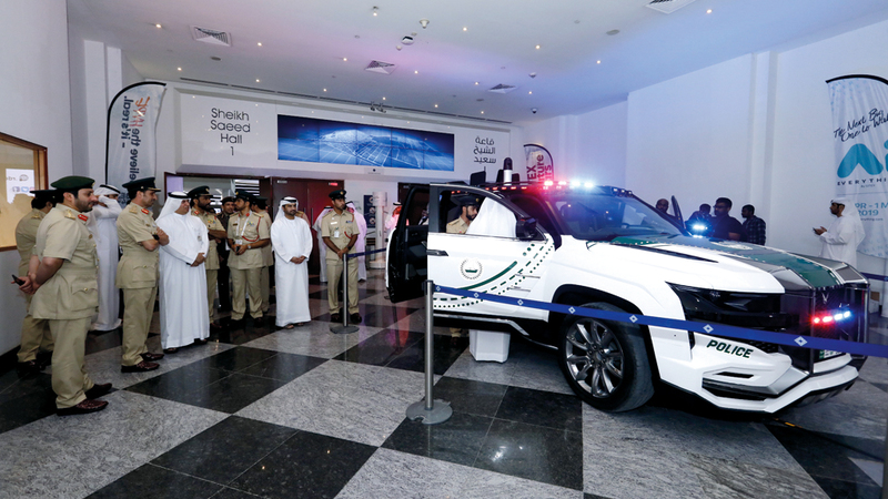 شرطة دبي تكشف عن دورية «غيّاث» ذاتية القيادة