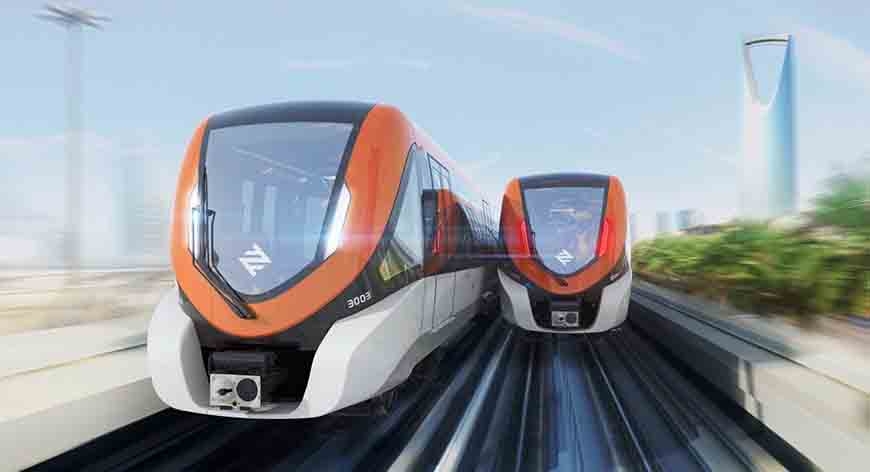 قطار الرياض يحمل أطول دائرة كهربائية الشرق الأوسط !