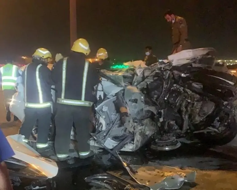 مصرع وإصابة 4 أشخاص في حادث مروري جنوبي جدة