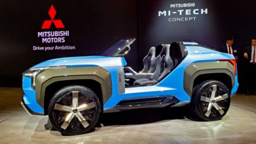 ميتسوبيشي Mi-Tech الاختبارية تنكشف كسيارة SUV بدون سقف ولا أبواب