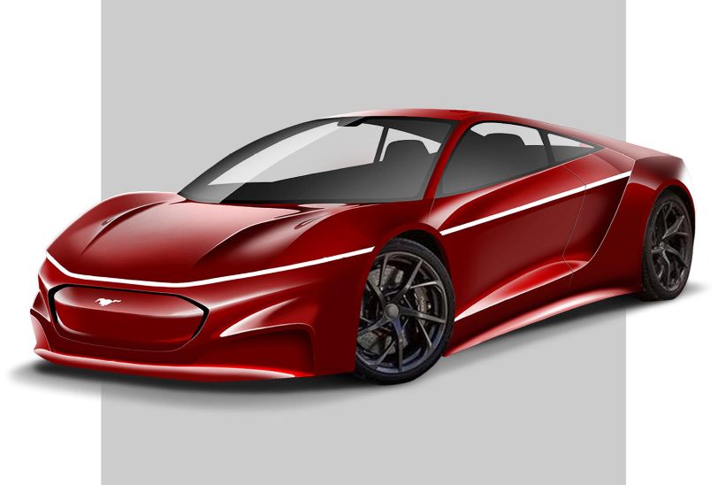 هذا هو التصميم المستقبلي المتوقع لسيارة فورد موستنج الكهربائية
