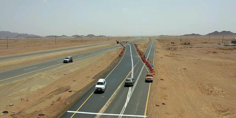 وزارة النقل تفتتح طريق حائل - الروضة بعد أنجاز 61 في المئة من مراحلة
