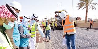 وزير النقل يتفقد مشروع الأعمال المدنية والخطوط الحديدية بمدينة الجبيل الصناعية