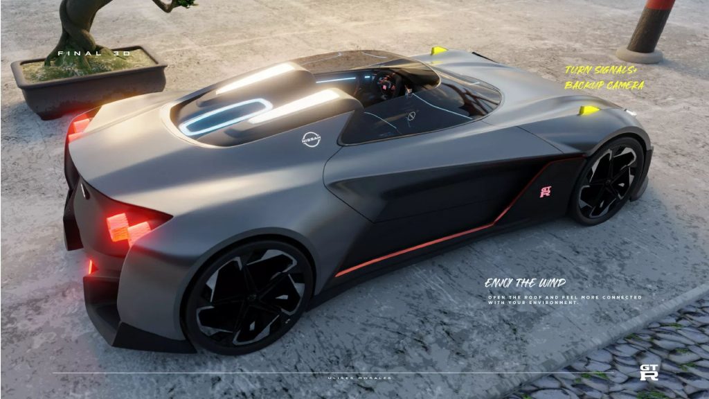 تصميم مستقبلي يغلى بالإثارة لنيسان R36 GT-R  التي طال انتظارها