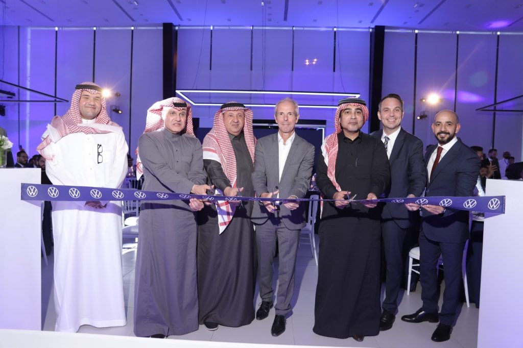 افتتاح معرض فولكس واجن في الرياض