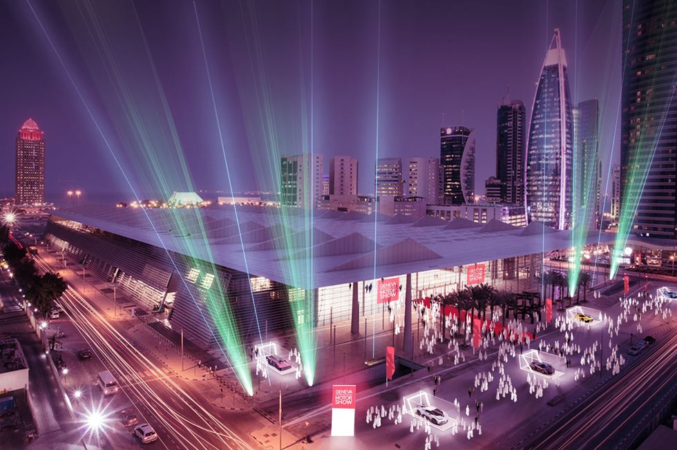 معرض جنيف الدولي للسيارات قطر 2023 لأول مرة