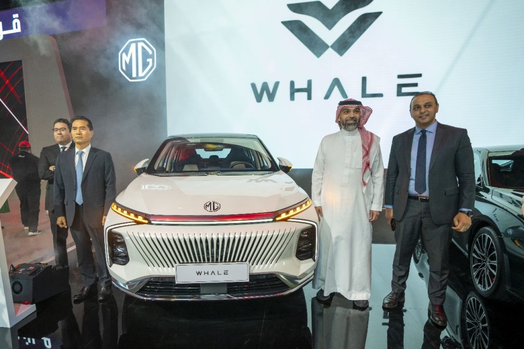 إم جي موتور تجذب أنظار معرض الرياض بظهور سيارتي MG Whale و MG7  لأول مرة دولياً و إقليمياً