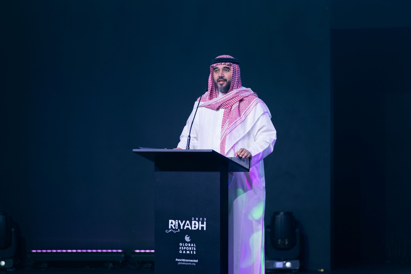 رئيس مجلس إدارة الاتحاد السعودي للرياضات الإلكترونية صاحب السمو الملكي الأمير فيصل بن بندر بن سلطان