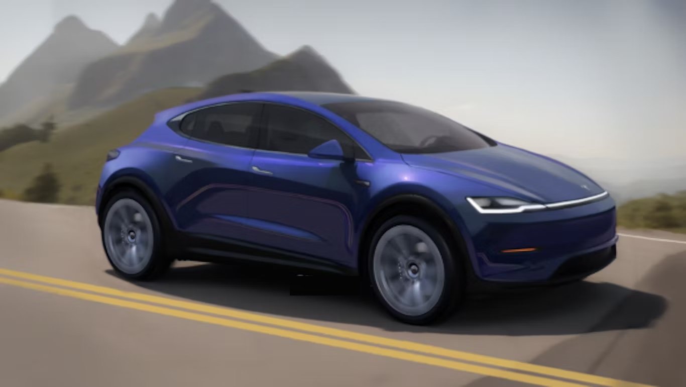 سيارة تيسلا Tesla compact EV الكهربائية المدمجة الجديدة