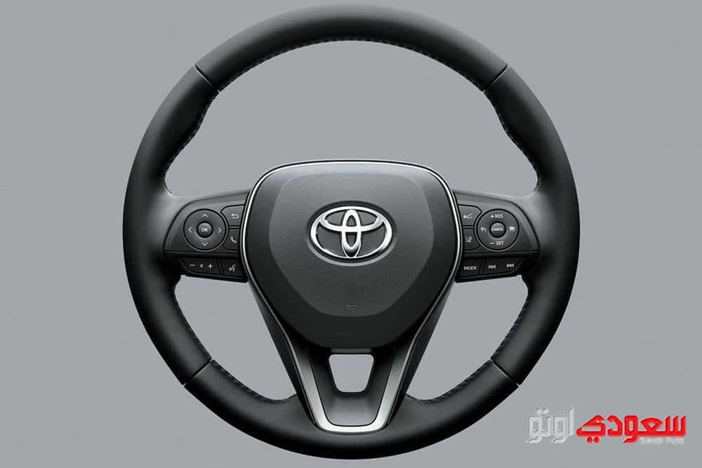 مفاتيح للتحكم من عجلة القيادة تويوتا راف فور 2024