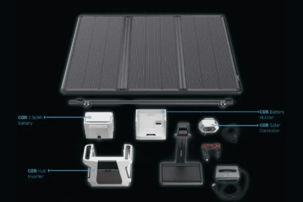 تقنية الطاقة الشمسية لشركة Worksport خاصة ب f 150 لايتنينج