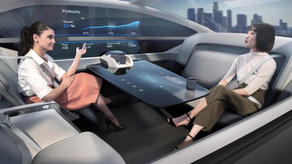 هكذا يبدو مستقبل السيارات ذاتية القيادة 