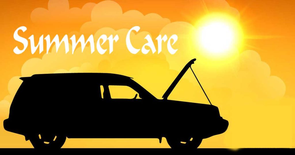 السيارات والصيف