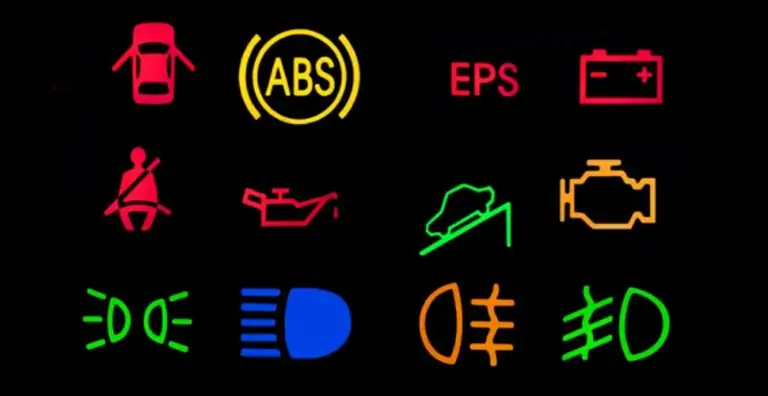 علامات طبلون السيارة ومعانيها وألوانها والقائمة الكاملة
