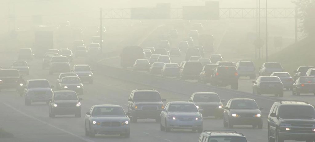 قياس انبعاثات السيارات لتحديد درجة التلوث