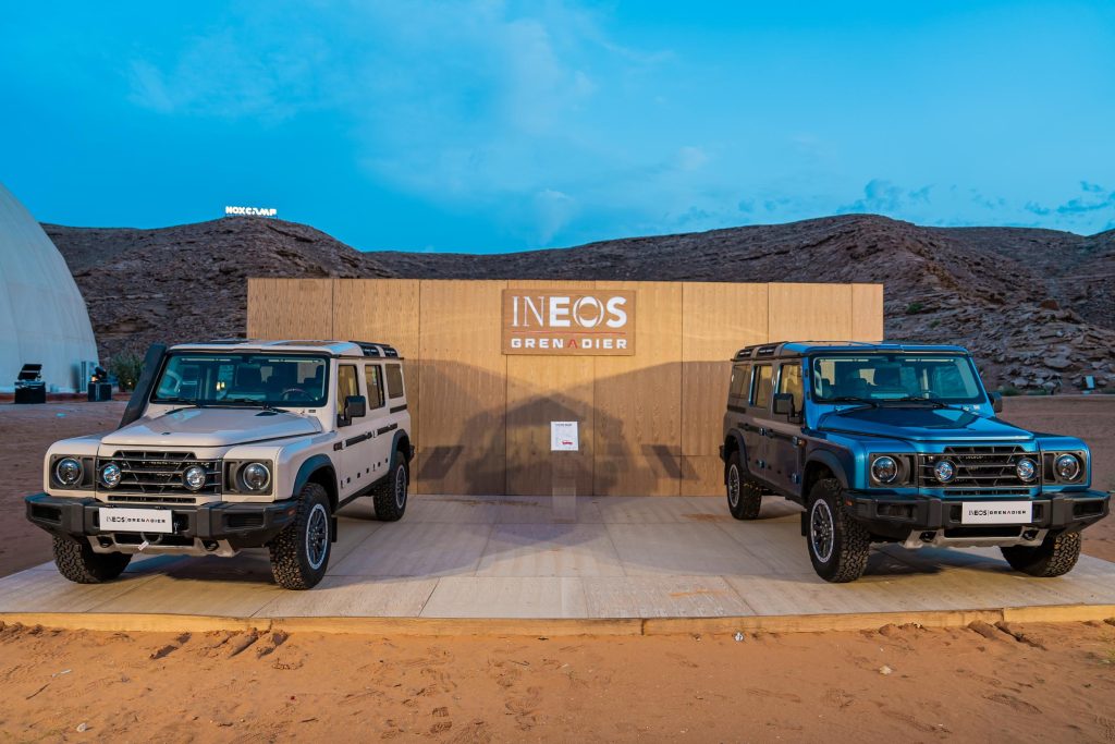 الجميح للسيارات وكيلًا رسميًا للعلامة التجارية INEOS Grenadier في المملكة العربية السعودية