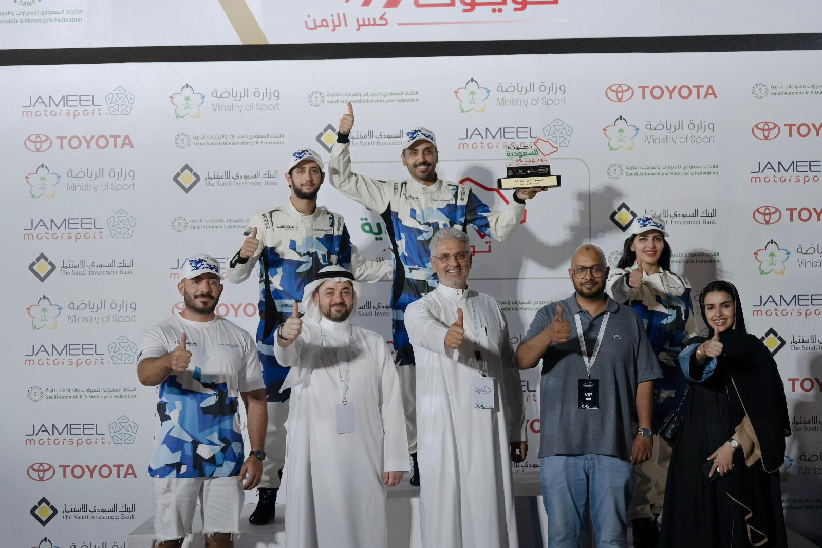 فريق لكزس يشارك بطولة السعودية تويوتا 2024 في كسر الزمن و أوتو كروس